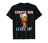 Carota Boy Level Up Jnnik come un videogame anni 80 Maglietta