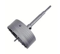 CAROTATRICE FRESA A TAZZA DA 130 mm CON ASTA SDS PLUS (10mm) LUNGHEZZA 350 mm PER FORARE CEMENTO (NON ARMATO) CALCESTRUZZO, MATTONI, PIETRA