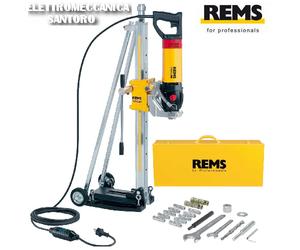 CAROTATRICE TRAPANO PICUS SR CON SUPPORTO SET TITAN PER CAROTAGGIO REMS