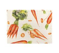 Carote disegnate a mano ad acquerello, puzzle da 500 pezzi per adulti - Puzzle in legno per adulti e anziani