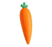 Carote giganti, morbide, elastiche, realistiche, ideale come regalo di Pasqua, giocattolo da spremere, morbido giocattolo sensoriale per alleviare lo stress (giallo, taglia unica)