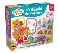 Lisciani Giochi - Carotina Baby 10 Giochi del Capibara, 117772