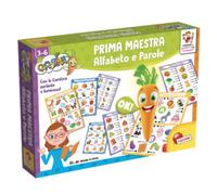 Carotina prima maestra maxi schede alfabeto e parole - gioco educativo interattivo