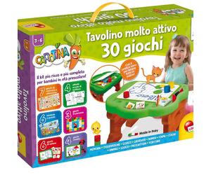 CAROTINA TAVOLINO MOLTO ATTIVO 30 GIOCHI