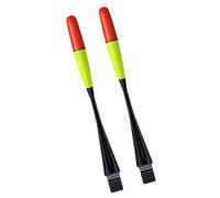 carotoe 2Pcs Alta Sensibile Elettronica Pesca Galleggianti Luminoso LED Top Mount Boe Per Notte Attrezzatura Da Pesca Sensibile Luminoso Luminosamente Gal