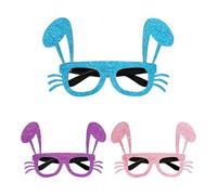 carotoe 3 pezzi occhiali animali cornice per feste pasquali forniture creative per feste a tema e divertenti accessori per feste con animali