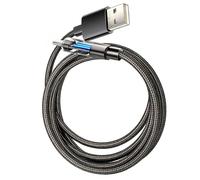 carotoe Cavo di ricarica per telefoni e laptop per dispositivi di tipo C, cavo intrecciato da 100 W con connettore illuminato chiaro Dettaglio oggi