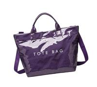 carotoe Elegante borsa a tracolla in PVC con manico ergonomico e tracolla regolabile per un comodo trasporto della borsa della spesa, Viola