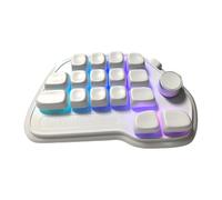 carotoe Numpad numerico meccanico programmabile 17 Hot Swap USB Pad con retroilluminazione RGB e PBT Keycaps Laptop PC pad numerico meccanico