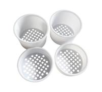 carotoe Set di inserti per la coltivazione del balcone, 4 pezzi, tazze compatte per vasi compatibili con contenitori con due profondità di tazza e configurazione semplice per piantare fiori quotidiani