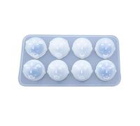 carotoe Stampo in silicone per 8 graziosi ciondoli a forma di pollo e orso, per creare o ciondoli in silicone epossidico