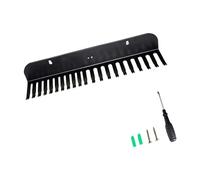 carotoe Supporto da parete per cavi in metallo per apparecchiature video uditive con design multi slot per gestione dei cavi