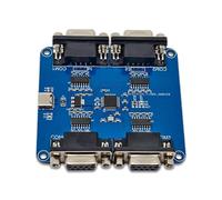 carotoe USB a 4 porte RS232 Modulo adattatore Tipo C Scheda di comunicazione per il debug di controllo industriale Raccolta dati Embedded Development Automation Controller Tester Data Logger