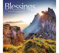 Carousel Calendars, Blessings Calendario da parete 2026, 30,5 x 30,5 cm, calendario 16 mesi con rilegatura pinzata