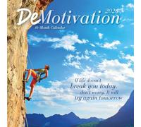 Carousel Calendars, Demotivation Calendario da parete 2026, 30,5 x 30,5 cm, calendario 16 mesi con rilegatura pinzata