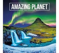 Carousel Worldwide Amazing Planet - Mini calendario da parete 2027, 12 mesi, fotografia della terra e della natura