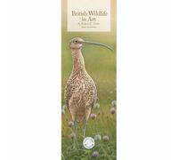 Carousel Worldwide, British Wildlife in Art by Robert Fuller - Calendario da parete sottile 2026