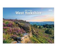 Carousel Worldwide Calendario da parete 2027 West Yorkshire, formato A5, calendario mensile 12 mesi, fotografia a colori del West Yorkshire