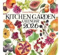 Carousel Worldwide, Emma Bridgewater - Calendario da parete 2026 con scritta "Kitchen Garden"