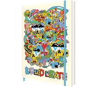 Carousel Worldwide Liquid Death Notebook, Bold Graphic Hardcover Notebook with E