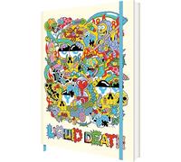 Carousel Worldwide Liquid Death Notebook - Taccuino a righe con copertina rigida con opere d"arte premium, Diario di scrittura, 6″ × 9″