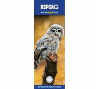 Carousel Worldwide, RSPCA - Calendario da parete 2026, sottile, motivo: animali selvatici britannici