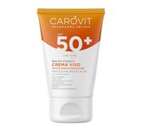 Crema viso SPF50+ protezione solare molto alta da raggi UVA ed UVB+ fino a 8 ore