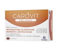 Carovit Melanin 20 Perle integratore senza betacarotene