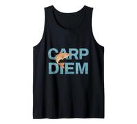 Carp Diem - Divertente umorismo di papà che pesca Canotta