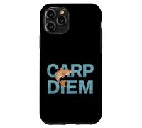Carp Diem - Divertente umorismo di papà che pesca Custodia per iPhone 11 Pro