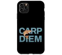 Carp Diem - Divertente umorismo di papà che pesca Custodia per iPhone 11 Pro Max