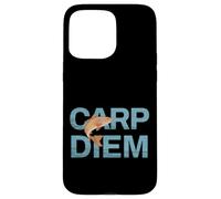 Carp Diem - Divertente umorismo di papà che pesca Custodia per iPhone 15 Pro Max