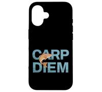 Carp Diem - Divertente umorismo di papà che pesca Custodia per iPhone 16