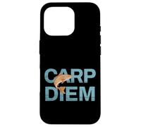 Carp Diem - Divertente umorismo di papà che pesca Custodia per iPhone 16 Pro