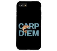 Carp Diem - Divertente umorismo di papà che pesca Custodia per iPhone SE (2020) / 7 / 8
