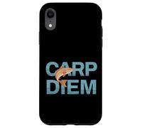 Carp Diem - Divertente umorismo di papà che pesca Custodia per iPhone XR