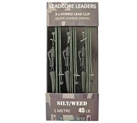 Carp Leadcore Leaders Hybrid Lead clip QC o anello girevole pronto legate (girevole a cambio rapido)