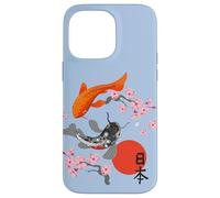 Carpa Koï Giapponese Sakura Nishikigoi Fior di Ciliegio Custodia per iPhone 14 Pro Max
