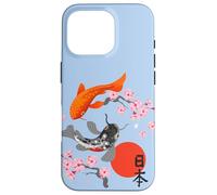 Carpa Koï Giapponese Sakura Nishikigoi Fior di Ciliegio Custodia per iPhone 16 Pro