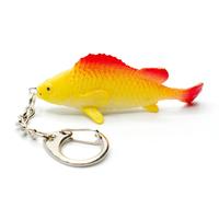 Carpa Pesce Portachiavi Miniblings pendente Oceano Pesca Pesci Giallo Rosso