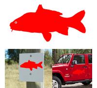 Carpa Sticker Vinile Tagliato -FISH