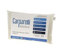 Carparelli Cuscino per lettino Guanciale Anallergico 100% Cotone Made in Italy 40x60 cm