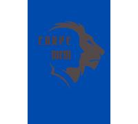 Carpe Diem Blue Notebook/ Composition Pad (Man / Lion Outline): Blue Lined Journal, Diary, Memo, Travel Pad, Paperback, Planner, Company Notebook, ... Inspirational, Motivational, Sports Journal