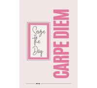 Carpe Diem (Pink): Seize the day in style. A sleek 6x9” notebook with 120 lined pages - perfect for notes, ideas, journaling, and inspiration on the go.