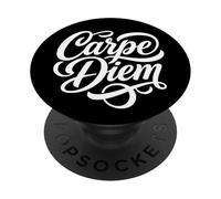 Carpe Diem Sieze the Day Frase latina PopSockets PopGrip Adesivo