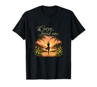 Carpe Frond-Em Cottagecore Foresta Yoga Grafica Maglietta