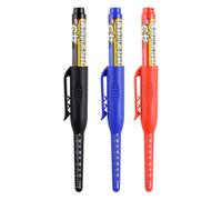 Carpenter Marker Pen - Marcatore Di Lavoro Del Legno, Pennarello In Metallo | Lungo Pender Ink Pen Per Spazi Limitati, Installazione Precisa Del Telaio Della Porta, Strumento Di Marcatura Elettrico