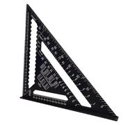 Carpenter Square Prospractor - Triangle Rafter Square, Triangle Lineer - Protrattore | Lega di alluminio Speed Square, lavorazione di precisione e strumento di lavorazione dei metalli per la