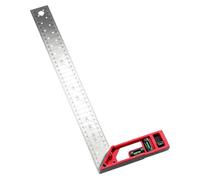 Carpenter Square Ruler, Metal Right Angle Measuring Ruler