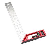 Carpenter Square Ruler, Metal Right Angle Measuring Ruler